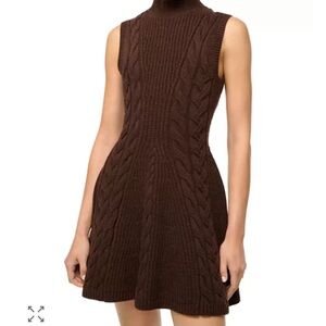 STAUD Charade knit dress NWT
